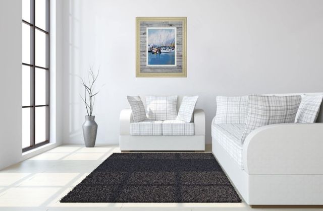 Classy Living Fitsimmons, A. Along The Quay 34" Wall Art-1