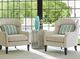 Lexington Home Ariana Rochelle Mirrored Top Octagonal Storage Table with Silver Leaf Base-1