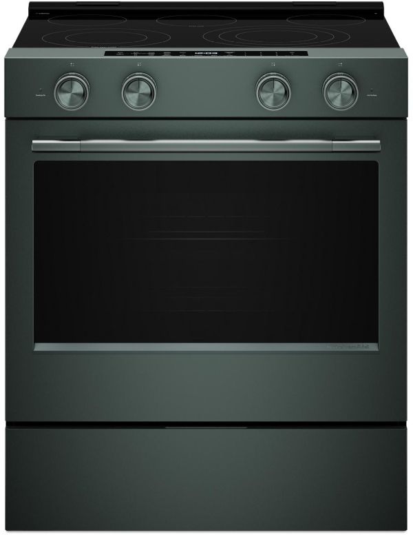KitchenAid® 30" Juniper Smart Slide-in Electric Range with Two Even-Heat™ Hyper Elements and Convection Cooking Modes-0