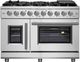 FORNO® Massimo 48" Stainless Steel Pro Style Gas Range-0