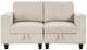 Homelegance® Walterboro Beige Loveseat with Storage, Storage Pouches and Charging Ports-2