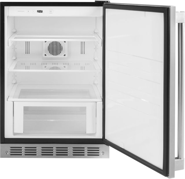 Monogram® 5.4 Cu. Ft. Stainless Steel Under the Counter Refrigerator-2