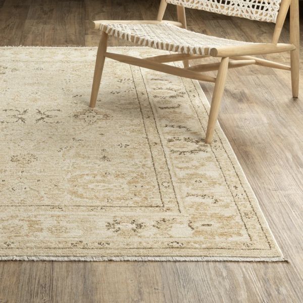 Oriental Weavers™ Caroline Beige 5'x8' Style 1 Area Rug-4