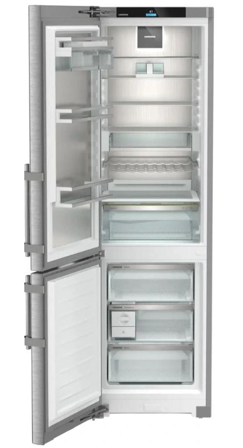 Liebherr 24" 12.8 Cu. Ft. Stainless Steel Counter Depth Bottom Freezer Refrigerator-1