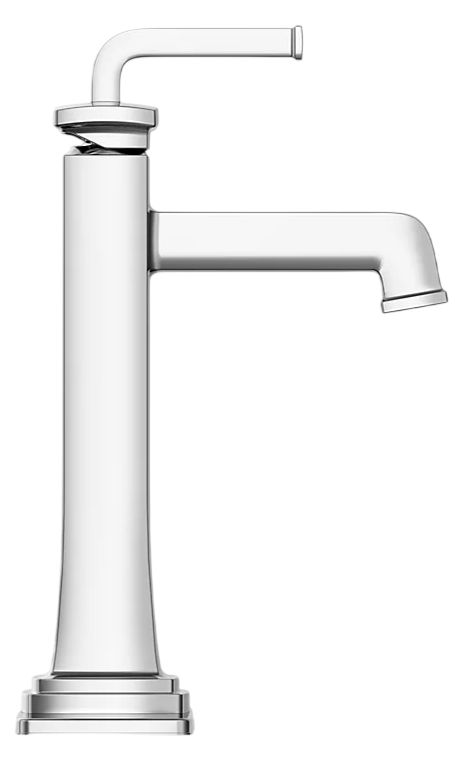 KOHLER® Riff® Polished ChromeTall Single-Handle Bathroom Sink Faucet-2