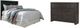 Signature Design by Ashley® Brinxton 2-Piece Charcoal King/California King Panel Headboard Set-0