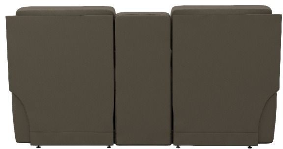 La-Z-Boy® Apollo Fossil Manual Reclining Loveseat with Console-4