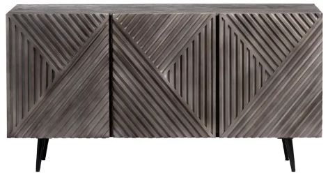 Crestview Collection Catalina Gray Sideboard-1
