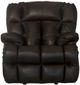 Catnapper® Victor Chocolate Chaise Rocker Recliner-3
