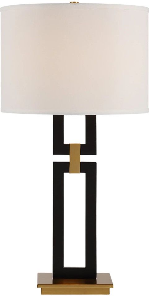 Renwil® Everren Lila Matte Black Table Lamp-4