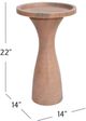 Bassett Mirror Baird Clay Accent Table-2