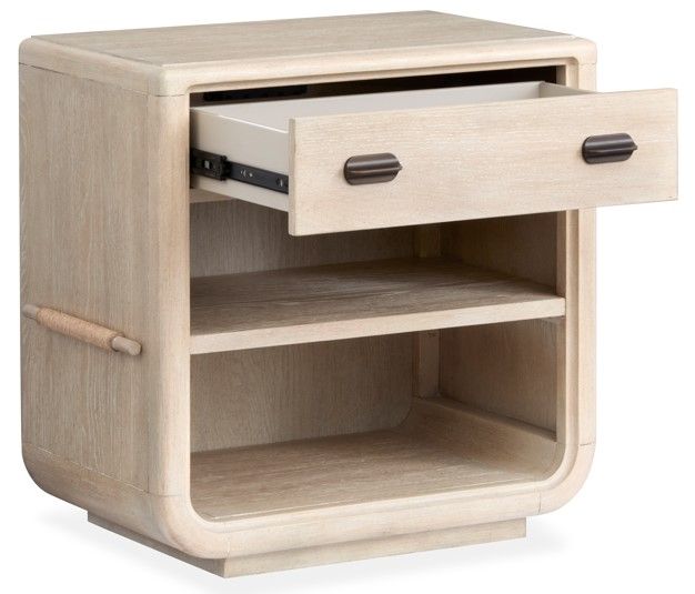 Magnussen Home® Sunset Cove Sanibel Brown Open Nightstand-3