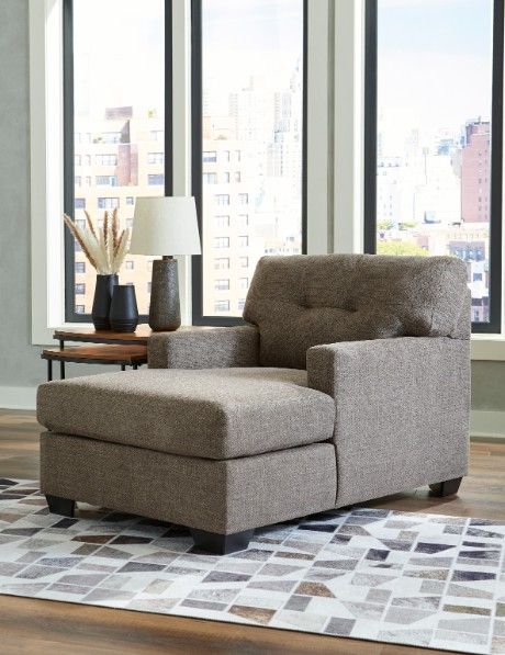 Signature Design by Ashley® Mahoney Chocolate Chaise-4