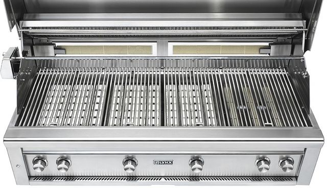 LYNX® Professional 4-Burner Stainless Steel Built-In Liquid Propane Grill with Rotisserie-3
