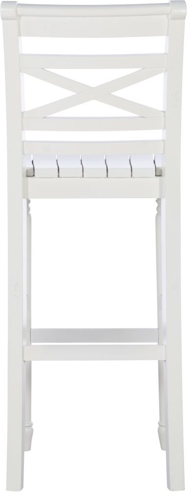 Powell® Sullivan White Bar Stool-4