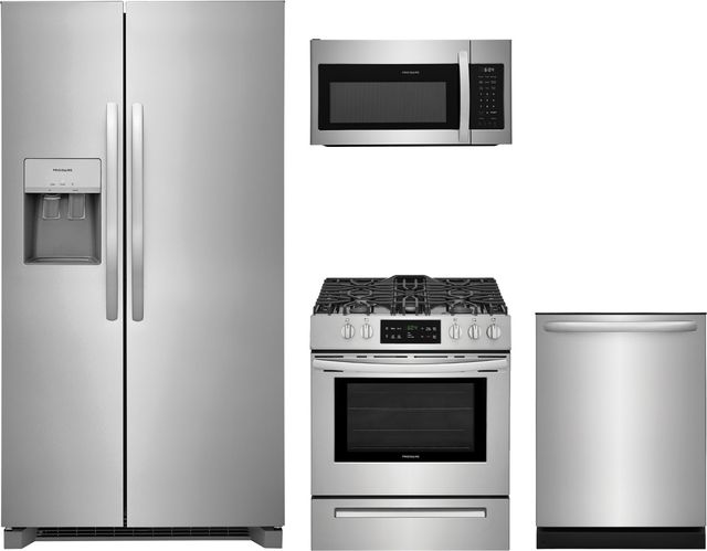 Frigidaire® 4 Piece Stainless Steel Kitchen Package