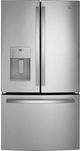 GE® 36" 25.6 Cu. Ft. Fingerprint Resistant Stainless Steel French Door Refrigerator-0