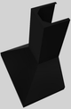 Vent-A-Hood® K Series 30" Black Wall Mounted Range Hood-3