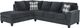 Signature Design by Ashley® Abinger 2-Piece Smoke Left-Arm Facing Sectional and Chaise-0
