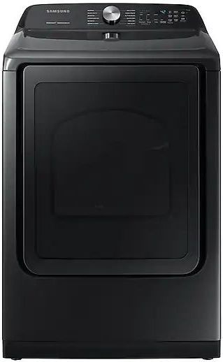 Samsung 7.4 Cu. Ft. Fingerprint Resistant Black Stainless Steel Front Load Electric Dryer