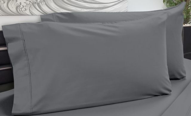 DreamFit® DreamChill™ Bamboo Rich Gray King Extra Pillow Case-0