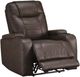 Signature Design by Ashley® Schooner Rocks Umber Power Recliner-1