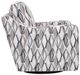 Franklin™ Juno Protege Slate Swivel Glider Accent Chair-2