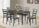 Nationwide Furniture Distributors Charcoal  7-Piece Dining Room Set-0