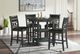 Elements International Amherst Gray Counter Table -4