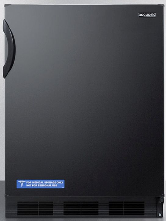Accucold® by Summit® 24" 5.5 Cu. Ft. Black Compact Refrigerator-0