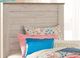 Signature Design by Ashley® Willowton 3-Piece Whitewash Twin Panel Headboard Bed Set-1