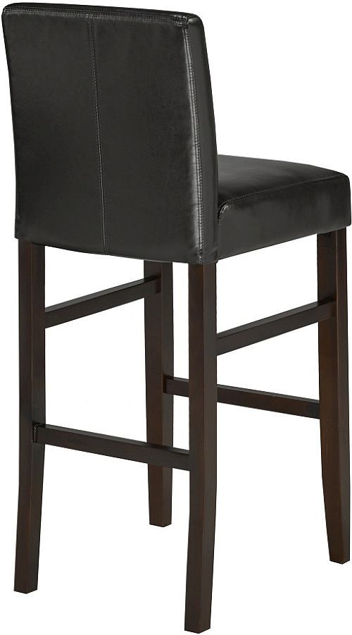 Brassex Inc. 2-Piece Brown/Espresso 24'' Counter Stool Set-1