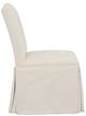 Fairfield® Customizable Entree Dining Camel Short Back Skirted Dining Chair with Tobacco Legs-2