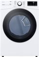 LG 7.4 Cu. Ft. White Front Load Electric Dryer-0