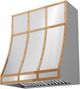 Zephyr Designer Collection 36" x 12" Polished Copper Duct Cover Banding Kit-2