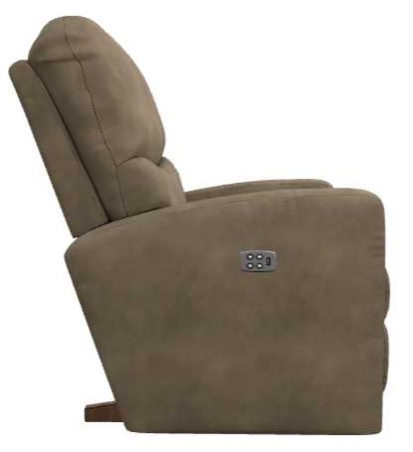 La-Z-Boy® Sherman Mushroom Power Rocking Recliner-3