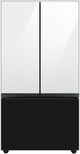 Samsung Bespoke 36" Charcoal Glass French Door Refrigerator Bottom Panel-4