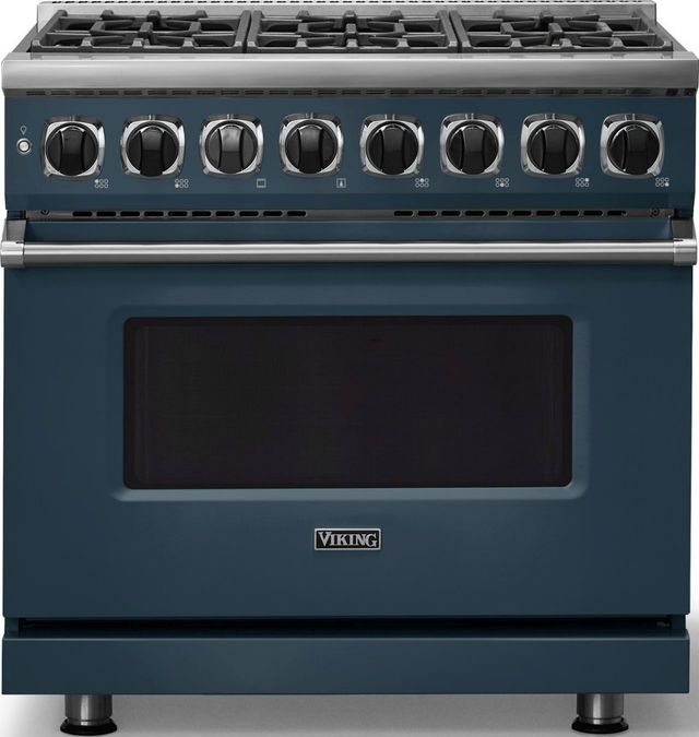 Viking® 7 Series 36" Squall Pro Style Dual Fuel Range-0