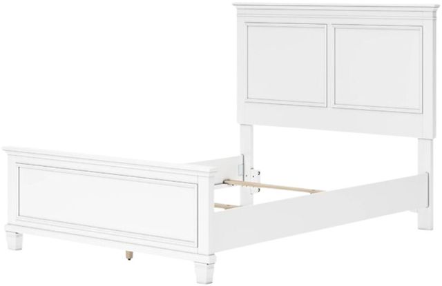 Signature Design by Ashley® Fortman White Full Panel Bed-4