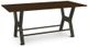 Amisco Customizable Parade 36" Walnut Veneer Long Counter Height Table-0