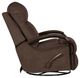 Catnapper® Niles Chocolate Swivel Glider Recliner-4