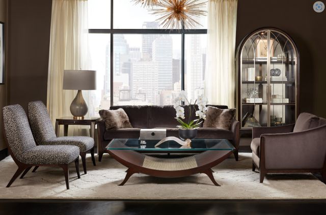 Hooker® Furniture SS Sophia Merrimac Mink Sofa-1