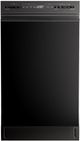 Midea® 18" Black Front Control Built In Dishwasher-0