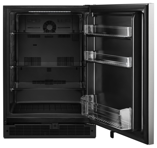 Whirlpool® 5.1 Cu. Ft. Fingerprint Resistant Stainless Steel Under the Counter Refrigerator-1