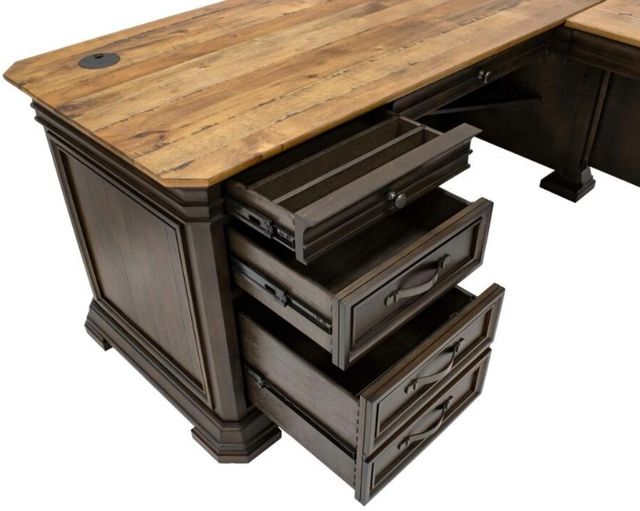 Martin Furniture Sonoma Dark Roast L-Desk-2