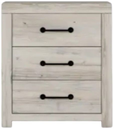 Perdue Woodworks 66,000 Essential White Drawer Nightstand-1