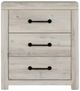 Perdue Woodworks 66,000 Essential White Drawer Nightstand-1