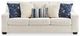 Ashley® Padova Ivory Sofa-1