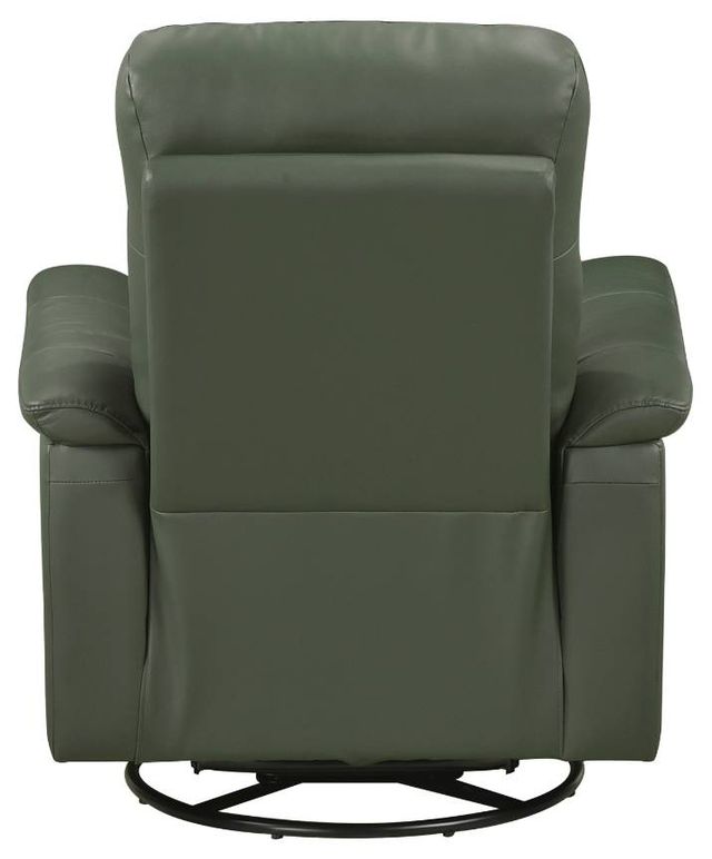 Homelegance® Bristow Green Manual Swivel Glider Reclining Chair-4