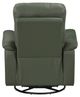 Homelegance® Bristow Green Manual Swivel Glider Reclining Chair-4